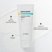 DR.NINETEEN PoreXsome VitaAHA Dual Effect Cleanser, 150 ml - Exfoliant formulat cu AHA si vitamina C, care contribuie la indepartarea celulelor moarte