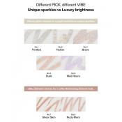 UNLEASHIA Pretty Easy Glitter Stick fard de pleoape No. 1 Thrilled - luminozitate si rezistenta, 0.7 gr