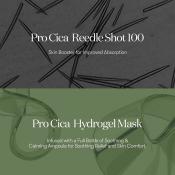 VT COSMETICS Pro Cica Reedle Shot 100 2 Step Hydrogel Mask masca de fata - hidratare si calmare, 33 gr