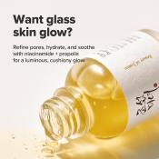 BEAUTY OF JOSEON Propolis + Niacinamide Glow Serum - ser de fata formulat cu propolis si niacinamida, care contribuie la controlul secretiei de sebum si la mentinerea hidratarii pielii - 30 ml