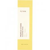 IUNIK Propolis Vitamin - masca de fata formulata cu centella asiatica, extract de propolis si extract de catina, care contribuie la hidratarea pielii si la metinerea confortului cutanat - 60 ml