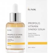 IUNIK Propolis Vitamin Synergy Ser facial calmant - Hidratare si regenerare pentru ten sensibil, 50 ml