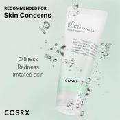 COSRX Cica Creamy Cleanser, 150 ml - spuma de curatare formulata cu complexul Pure Fit CICA-7 si extract de scoarta Pinus Pinaster, care contribuie la eliminarea impuritatilor si murdariei din pori