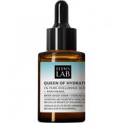 ELYN'S LAB Queen of Hydration 1% hyaluronic acid + Panthenol - ser de fata formulat cu acid hialuronic si pantenol, care contribuie la hidratarea pielii uscate si deshidratate si la metinerea confortului cutanat - 30 ml