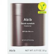 ABIB Quick SunStick Protection Bar SPF50+ PA++++, 22 gr - stick pentru fata formulata cu Centella Asiatica si Aloe Vera, care contribuie la protectia pielii impotriva razelor UVA si UVB, Daily
