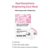 SOME BY MI Real Glutathione Brightening Care Mask Masca de fata - luminozitate si hidratare, 20 gr