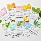 SOME BY MI Real Glutathione Brightening Care Mask Masca de fata - luminozitate si hidratare, 20 gr