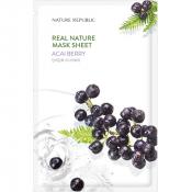 Real Nature Acai Berry Mask Sheet Masca de fata revitalizanta 23 gr