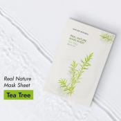 Nature Republic Real Nature Tea Tree Mask Sheet – Mască Purificatoare cu Arbore de Ceai (23 g)