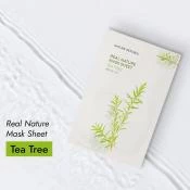 NATURE REPUBLIC Real Nature Masca de fata cu arbore de ceai - Purifiere si control sebum, 23 gr