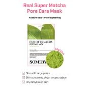 SOME BY MI Real Super Matcha Pore Care Mask masca fata matcha - antioxidanta si purificatoare, 20 gr