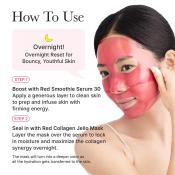 Red Collagen Jello Hydrogel Mask Masca de fata 25 gr