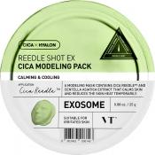 VT COSMETICS Reedle Shot Ex Cica Modeling Pack Masca de fata cu exozomi - calmare si hidratare, 25 gr