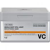 VT COSMETICS Reedle Shot Vita-Light Mask masti de fata - luminozitate si hidratare, 30 buc