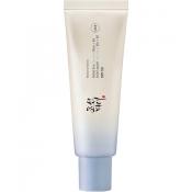 BEAUTY OF JOSEON Relief Sun Aqua-fresh Rice + B5 SPF 50 PA++++ 50 ml - crema de fata formulata cu apa din seminte de orez si pantenol (Vitamina B5), care contribuie la protectia solara si la hidratarea si calmarea pielii, Daily