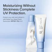 BEAUTY OF JOSEON Relief Sun Aqua-fresh Rice + B5 SPF 50 PA++++ 50 ml - crema de fata formulata cu apa din seminte de orez si pantenol (Vitamina B5), care contribuie la protectia solara si la hidratarea si calmarea pielii, Daily