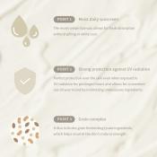 BEAUTY OF JOSEON Relief Sun Crema de fata cu protectie solara SPF 50 Extract Orez si Probiotice - Hidratare si Protectie UV, 50 ml