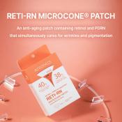 ACROPASS Reti-Rn Microcone Patch T-Shape - plasturi formulati cu retinol si PDRN, care contribuie la ingrijirea ridurilor si la imbunatatirea fermitatii pielii - 4 buc