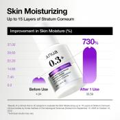 ANUA Retinol 0.3% + Niacin Renewing, 30 ml - ser de fata formulat cu retinol 0.3% si niacinamida 5%, care contribuie la imbunatatirea texturii si tonusului pielii si la uniformizarea tonului pielii si la reducerea hiperpigmentarii