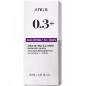 ANUA Retinol 0.3% + Niacin Renewing, 30 ml - ser de fata formulat cu retinol 0.3% si niacinamida 5%, care contribuie la imbunatatirea texturii si tonusului pielii si la uniformizarea tonului pielii si la reducerea hiperpigmentarii