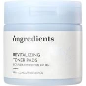 ONGREDIENTS Revitalizing Toner Pad Dischete Tonifiante Antioxidante - Hidratare Intensa si Luminozitate, 60 buc