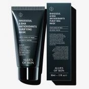 ALLIES OF SKIN Purifying Solutions Masca de Fata cu Argila Rhassoul si BHA - Curatare Profunda si Luminozitate, 50 ml