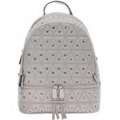 Rhea Grommeted Leather Backpack