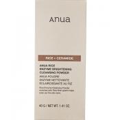 ANUA Rice Enzyme Brightening Cleansing Powder - pudra de curatare formulata cu enzime din orez si acid lactic, care contribuie la curatarea blanda a tenului si la mentinerea unui aspect mai neted - 40 gr