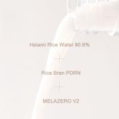 MIZON Rice Water Milky Glow Toner, 150 ml - Toner de fata formulat cu apa de orez Haiami si Rice Bran PDRN, care contribuie la hidratare si la metinerea confortului pielii si la imbunatatirea aspectului tonului neuniform si la netezirea texturii pielii