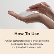 KUNDAL Rich Soymilk Body Wash Gel de dus Mellow Vanilla - hidratare si calmare, 500 ml