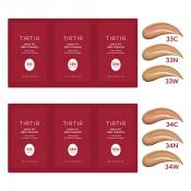 TIRTIR Sachet - Mask Fit Red Cushion Trial Kit 6 Culori (33C-34W) – Set de Testare Fond de Ten Cushion | Make-up Profesional