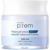 MAKE P:REM Safe Me Crema-Gel Hidratanta pentru Fata - Calmanta si Racoritoare cu Acid Hialuronic, 80ml