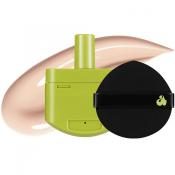 UNLEASHIA Satin Wear Healthy-Green Cushion Re-Feel rezerva 11N Floral White - luminozitate si uniformizare, 15 gr