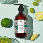 PLU Scrub Wash Lime and Grape – Gel de Duș Exfoliant cu Extract de Lămâie și Struguri, 500 gr | Revitalizare și Hidratare