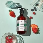 PLU Scrub Wash Gel de dus exfoliant Zmeura si Menta - Exfoliere delicata si hidratare intensa, 500 gr