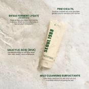 KSECRET Seoul 1988 Spuma de Curatare Pine Cica - Curatare Profunda si Calmanta anti-acnee cu Probiotice, 150 ml