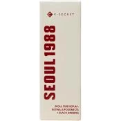 KSECRET Seoul 1988 Ser facial cu retinal si ginseng negru - Fermitate, anti-aging si luminozitate intensa, 30 ml