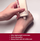 KSECRET Seoul 1988 Crema de Protectie Solara Pine Tree si Ceramide SPF50+ - Hidratare Reparatorie si Protectie UV, 50 ml