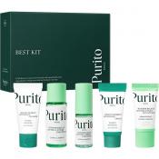 PURITO Seoul Best Kit - set mini size formulat cu Pantenol si Centella Asiatica, care contribuie la calmarea pielii si la repararea barierei protective pielii