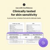 BAREN Shea Butter Sleeping Heel Patch, 10 buc - benzi pentru talpi formulate cu shea butter si uree, care contribuie la hidratarea intensa a calcaielor uscate, aspre si cu tendinta de crapare, in timpul noptii si la mentinerea hidratarii