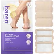 BAREN Shea Butter Sleeping Heel Patch, , 6 buc - benzi pentru talpi formulate cu shea butter si ureea, care contribuie la hidratarea calcaielor uscate si la imbunatatirea aspectului pielii aspre si cu tendinta de crapare, in timpul noptii