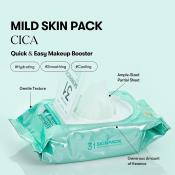 VT COSMETICS Skin Pack Sheet Mask Cica masca de fata - hidratare si calmare, 100 buc