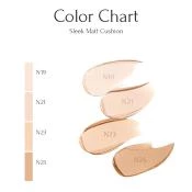 MUZIGAE MANSION Sleek Matt Cushion Fond de Ten Cushion N23 - Protectie UV Ridicata si Efect Matifiant, 15 gr