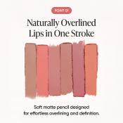 BANILA CO Smudging Lip Pencil, Be02 Nude Beige - Creion contur buze formulat cu silica si mica, care contribuie la conturarea, definirea si colorarea buzelor si la metinerea confortului pe buze