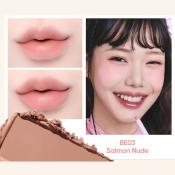 BANILA CO Smudging Lip Pencil, Be03 Salmon Nude - Creion contur buze formulat cu silica si mica, care contribuie la uniformizarea vizuala a liniilor buzelor si la mentinerea confortului pe buze
