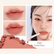 BANILA CO Smudging Lip Pencil, CR01 Coral Chou - Creion contur buze formulat cu silica si mica, care contribuie la uniformizarea vizuala a liniilor buzelor si la obtinerea unui aspect catifelat