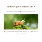 MIZON Snail Repair Intensive BB Cream #21 SPF 50 PA+++ - crema BB cu extract de melc pentru ten uniform si luminos, 20 ml