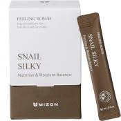 Mizon Snail Silky Peeling Scrub - Exfoliant facial hidratant cu mucină de melc - 40 buc