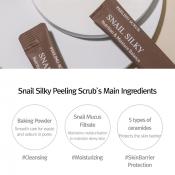 Snail Silky Peeling Scrub Exfoliant hidratant 40 buc