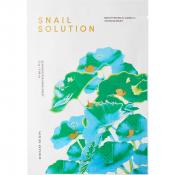 Nature Republic Snail Solution Skin Booster Mask Sheet – Mască de față cu 80% filtrat de secreție de melc, 25g